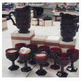 11pcs Avon Cape Cod Glassware