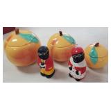 Apple Canister Set, Black Memorabilia