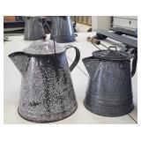 2 - Cowboy Coffee Pots