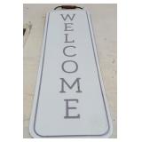 11" x 36" Welcome Sign