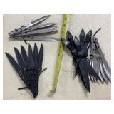 Large lot of Throwing Knives
