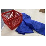Packing Blanket & Dairy Crate