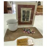 Lap Desk, Embroidery Floss & More
