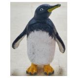 7" Cast Iron Penguin Bank