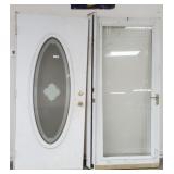 36" Exterior Door & Storm Door