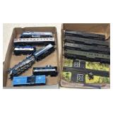 Toy Train Engine & Cars