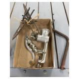 Food Grinder, Shears and Crank