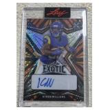 Autographed Kyren Williams Reflector Card