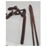 Blacksmith Tongs & Chain Binder