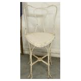 Twisted Iron Parlor Chair
