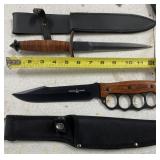 2 Fantasy Knives & Sheaths