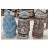 3 Steins, all Avon