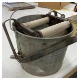 Galvanize Mop Bucket