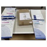Lot of Printer Photo Paper & Christmas