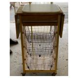 Rolling Kitchen Pantry Cart