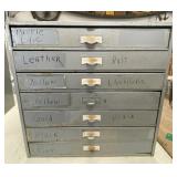 17 1/2" x 22" Metal Button Cabinet