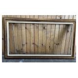 31 1/2in x 55 1/2in Wood Art/Canvas Frame