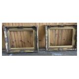 2 Ornate Wood Frames