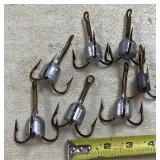 Large Weighted Treble Hooks