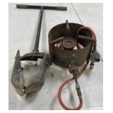 Propane Burner & Post Auger