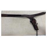 Leather Gun Belt & Holster