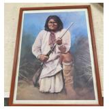 Framed Indian Print