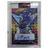 Autographed Kyren Williams Reflector Card, 1/5