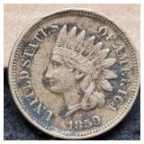 1869 Indian Head Cnt w/ Liberty 1st Year Coin