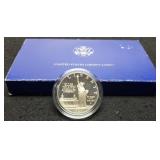 1986-S Proof Silver Dollar "Liberty" w/ Case & COA