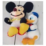 Vintage Mickey Mouse & Donald Duck