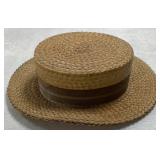 Straw Hat, size 7 1/8