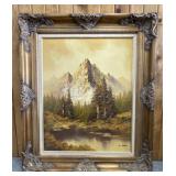32" x 38 1/2ï¿½ Framed Oil On Canvas