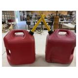 2 - 5 Gallon Fuel Cans