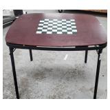 Checkerboard Card Table