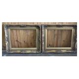 2 Ornate Wood Frames
