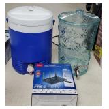 Cooler, Antenna, Plastic Drink Dispenser