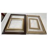 4 Wood Canvas / Art Frames