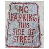 18" Parking Sign