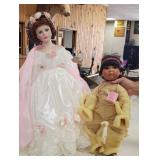 Princess and Indian Dolls