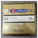 70ct New Lapua .220 Russian Brass