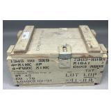 Wood Ammo Box