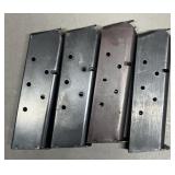 4 - Colt 1911 .45 ACP 6 rnd Magazines