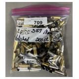 200ct Polished .357 Magnum Brass