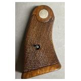 Unknown Checkered Walnut Revolver Grips