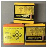 300ct Berger .22 Caliber 52 gr Varmint Bullets