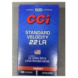 500 rnds CCI .22LR Target Ammo