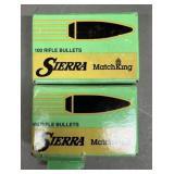 200 Sierra MatchKing .308 Cal 168 gr HPBT Bullets
