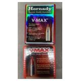 200ct Hornady .22 Cal 40 gr V-Max Bullets
