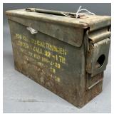 Approx 250 rnds Greek .30-06 Ammo in Steel Can