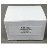 300ct Hornady 5.56/.223 cal 55 gr SP Bullets